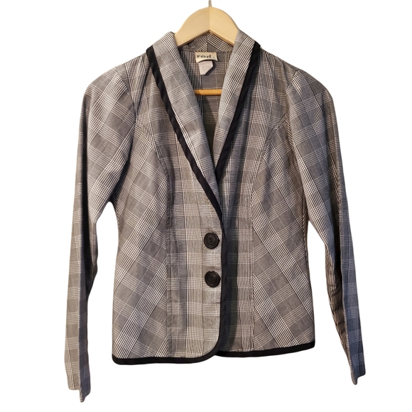 Red Sky Preppy Jacket Long Sleeve Womens Blazer Size Medium - Picture 1 of 6